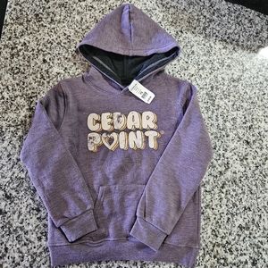 Lone Rock Clothing Cedar Fair Youth Hooded Pullover Sweat YS NEW With Tag